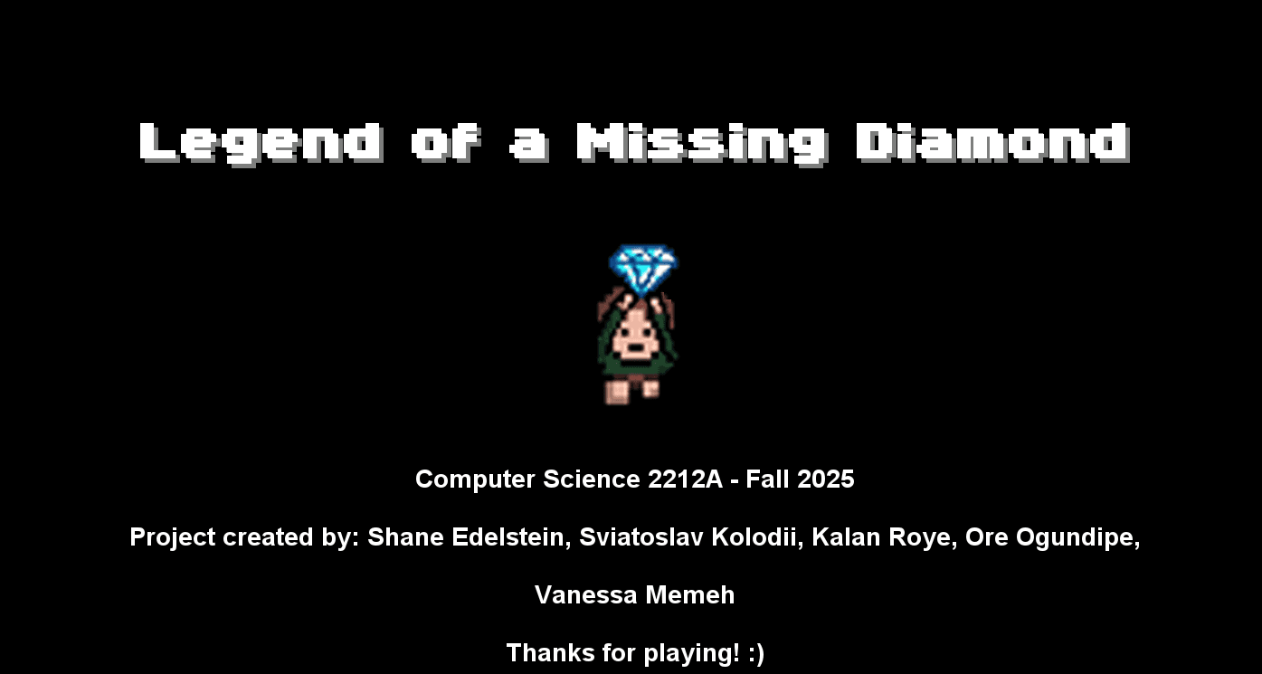 Legend of a Missing Diamond